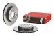 09a19711 Brembo Тормозной диск для Mitsubishi Lancer