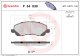 p54030x Brembo Гальмівні колодки