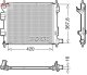 drm41022 Denso Радіатор охолодження двигуна для Hyundai i10
