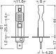 64150dwesy2hb Osram Лампа дальнего света