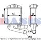 087001N Aks Dasis Інтеркулер на Fiat Panda