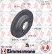 460452355 Zimmermann Гальмівний диск для Porsche Cayenne