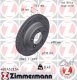 460452354 Zimmermann Гальмівний диск для Porsche Cayenne