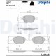lp3827 Delphi Тормозные колодки