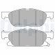 LP3643 Delphi Тормозные колодки