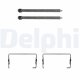 lx0745 Delphi Компоненти дискових гальмівних колодок