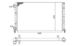 350213179003 Magneti Marelli Радіатор охолодження двигуна на Fiat Doblo