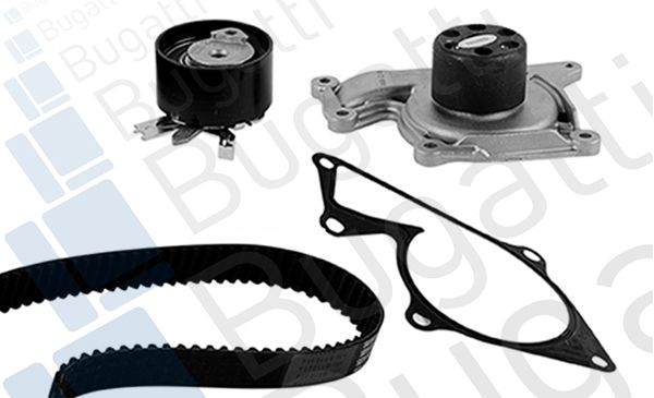 kbu10145a Bugatti Комплект ременя ГРМ + помпа