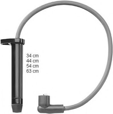 ZEF1212 Beru Комплект проводов зажигания