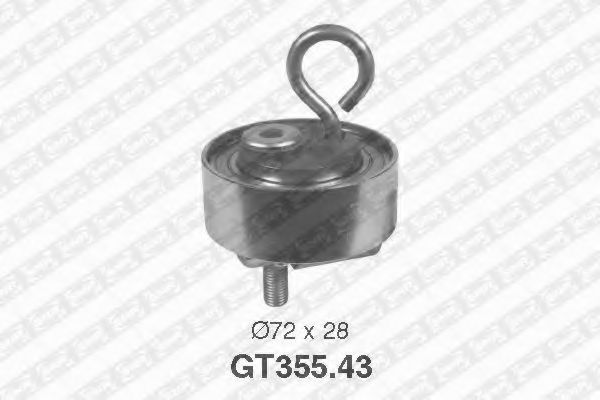 GT355.43 SNR Натяжний ролик ременя ГРМ