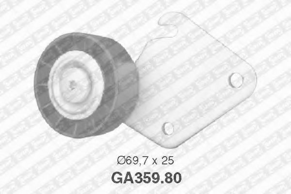 GA359.80 SNR Обводной ролик поликлинового ремня
