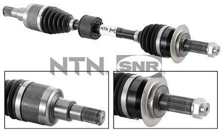 DK77018 SNR Полуось