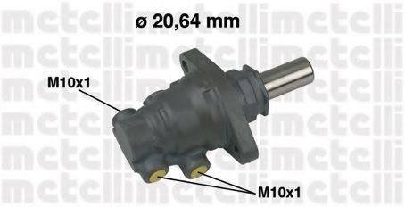 05-0520 Metelli Головний гальмівний циліндр