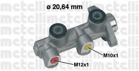 05-0224 Metelli Головний гальмівний циліндр