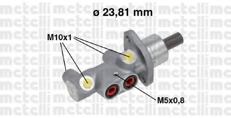 05-0704 Metelli Головний гальмівний циліндр