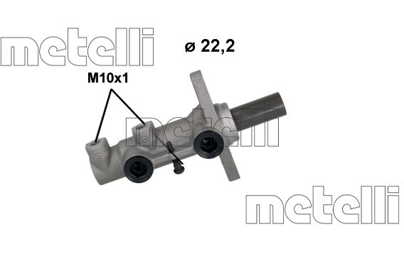 051208 Metelli Головний гальмівний циліндр