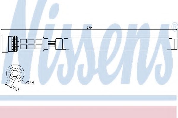 95458 Nissens Осушитель кондиционера