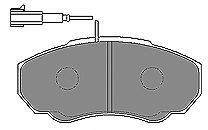 6568 MAPCO Тормозные колодки