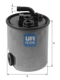 24.005.00 UFI Паливний фільтр для Jeep Grand Cherokee