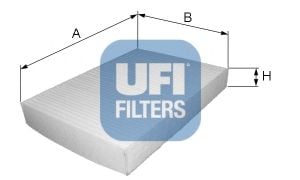 53.110.00 UFI Фільтр салону
