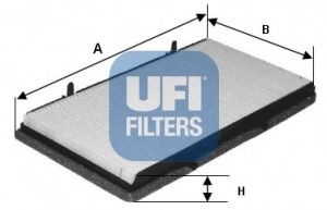53.131.00 UFI Фільтр салону