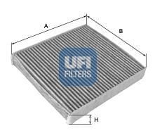 54.159.00 UFI Фильтр салона