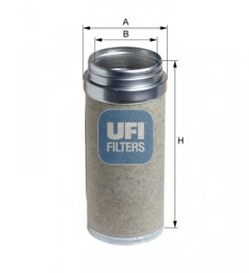 27.576.00 UFI Фільтр додаткового повітря