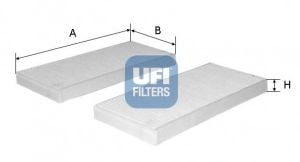53.229.00 UFI Фільтр салону