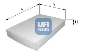 53.233.00 UFI Фільтр салону