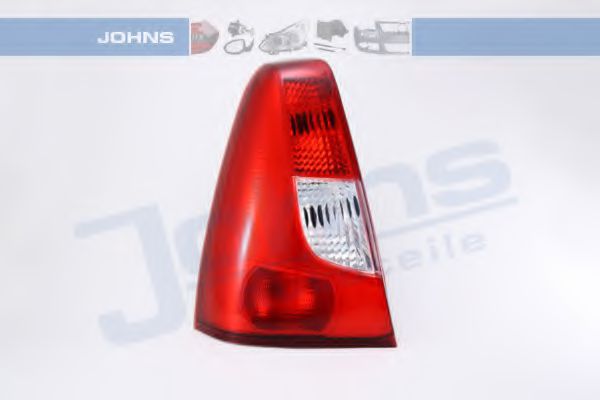 25 11 87-3 Johns Задній ліхтар для Dacia Logan