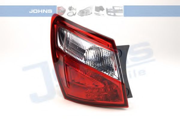 27 47 87-3 Johns Задній ліхтар для Nissan Qashqai