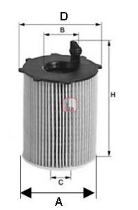 S 5037 PE Sofima Масляный фильтр