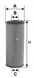 S 5094 PE Sofima Масляный фильтр