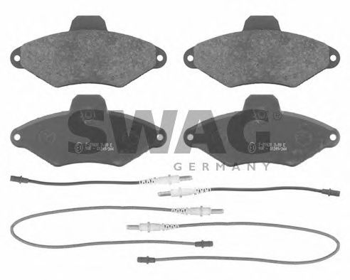 64 91 6413 SWAG Тормозные колодки для Citroen Xantia