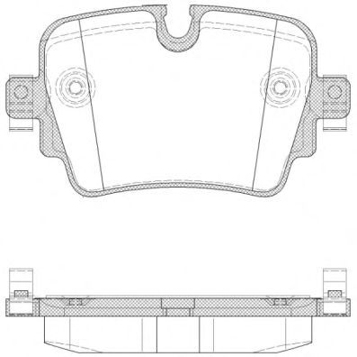 21572.00 Roadhouse Гальмівні колодки