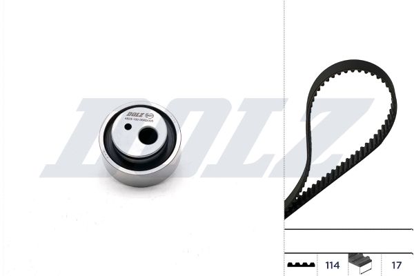 skd030 Dolz Комплект ременя ГРМ