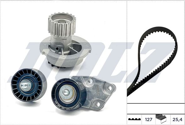 kd144 Dolz Комплект ремня ГРМ + помпа