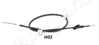 BC-H02 Japanparts Трос ручного тормоза для Hyundai Atos