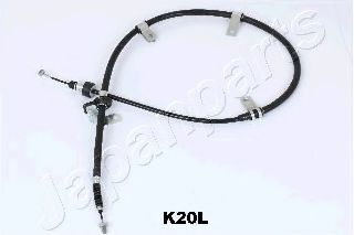 BC-K20L Japanparts Трос ручного гальма для Kia Picanto