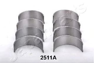 CB2511A Japanparts Шатунні вкладки