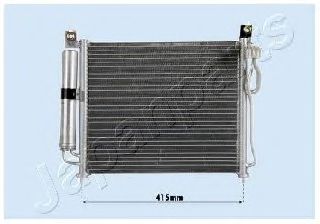 CND333029 Japanparts Радіатор кондиціонера для Kia Picanto