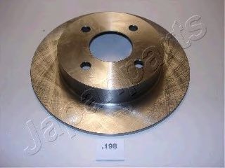 DP-198 Japanparts Тормозной диск для Nissan Micra