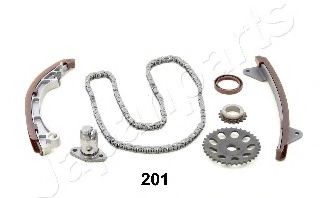KDK-201 Japanparts Комплект ланцюга ГРМ