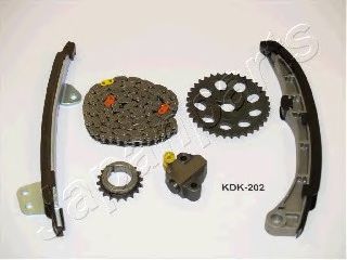 KDK-202 Japanparts Комплект ланцюга ГРМ