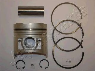 KI512M Japanparts Поршень двигателя