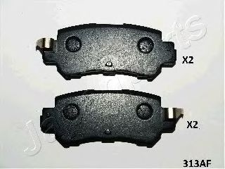 PP-313AF Japanparts Гальмівні колодки