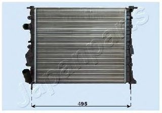 RDA093020 Japanparts Радиатор охлаждения двигателя