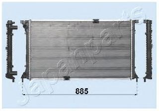 RDC092032 Japanparts Радіатор охолодження двигуна