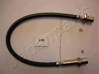 TF-236 Japanparts Кронштейн тормозного шланга