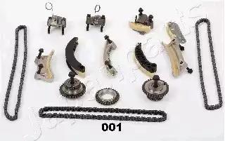 KDK001 Japanparts Комплект цепи ГРМ